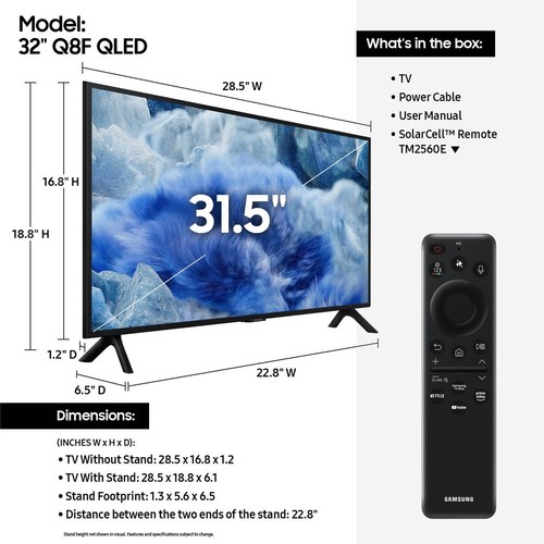 Samsung class q8f - 32", series