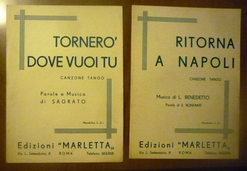 Lotto spartiti tango - lotto,