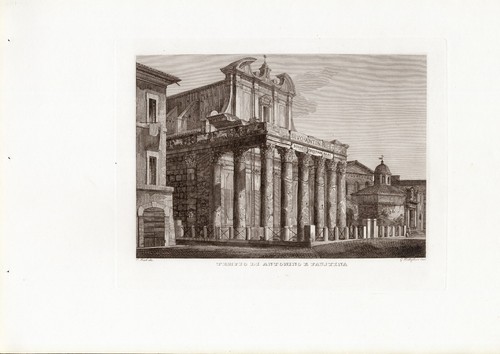 Tempio antonino faustina - tempio,