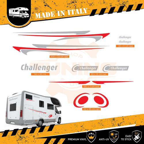 Decalcomania adesivi camper - adesivi,