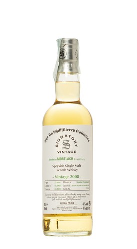Bottle whisky mortlach 2008 - bottle,