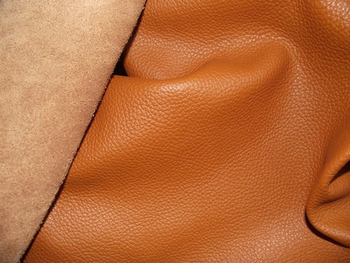 Pelle circa 30 mq cognac - pelle,