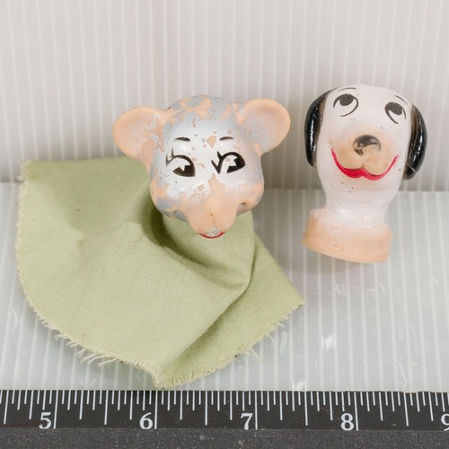 Coppia pupazzi dito in - di,