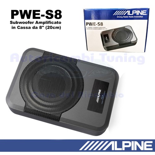 Alpine pwe subwoofer - alpine, attivo