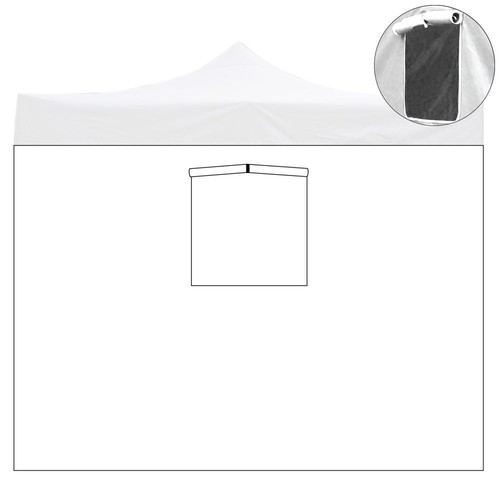 Telo laterale 3x2mt bianco
