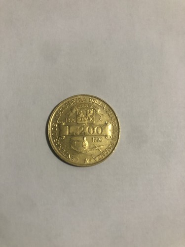Moneta 200 lire centenario - moneta,