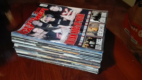 Lotto riviste metal hammer - 13,