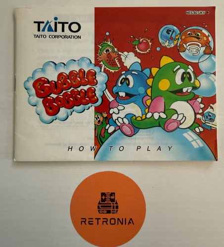 Bubble bobble nintendo nes - bubble,