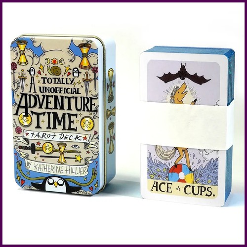 Adventures time tarot tin - time, a