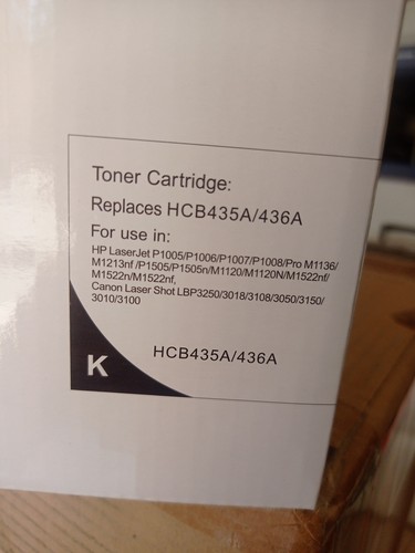 Toner compatibile cb435a per - toner,