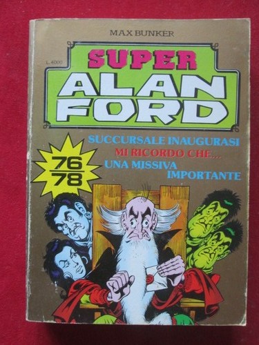 Alan ford raccolta oro super - alan,