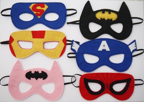 Costume maschera supereroe