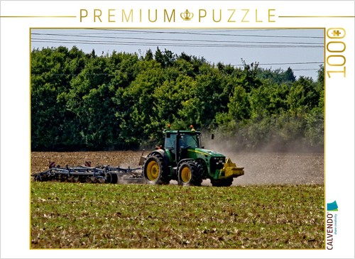 Calvendo puzzle feld pflügen - puzzle,