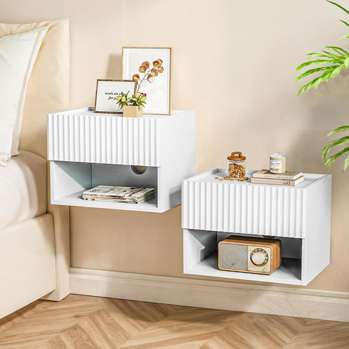 Comodino galleggiante set - comodino,