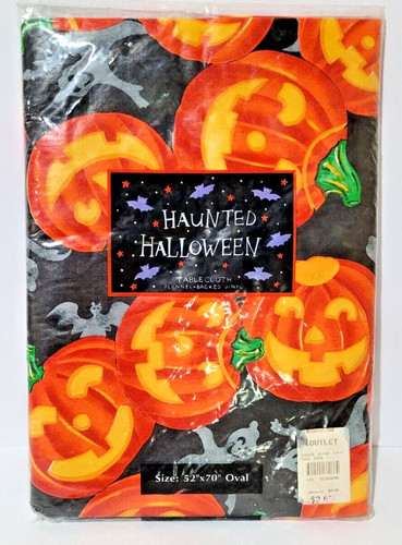 Nuova tovaglia halloween ovale - nuova,