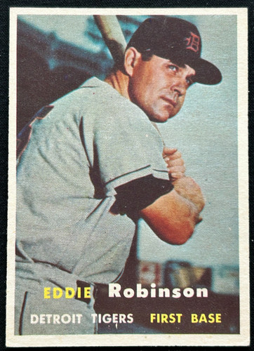 1957 topps 238 eddie - topps,
