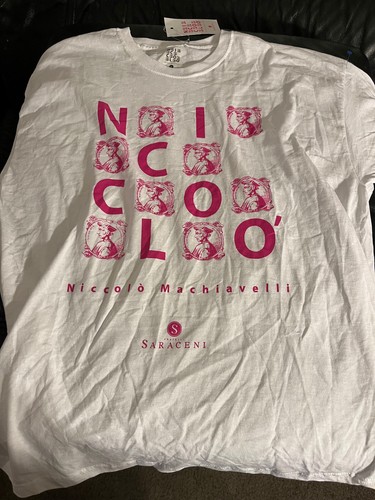 Shirt nicola machiavelli - t,