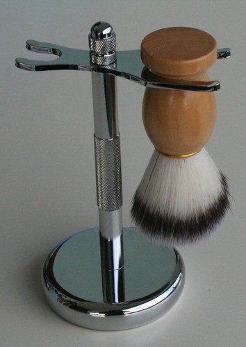 Set barba nichelizzato - set,