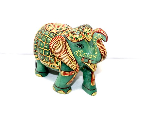 Elefante giada intagliato - giada,
