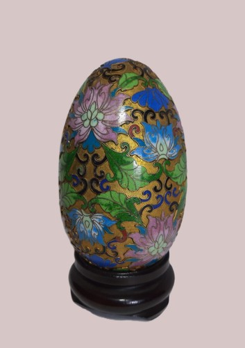 Uovo smalti cloisonnè - smalti,