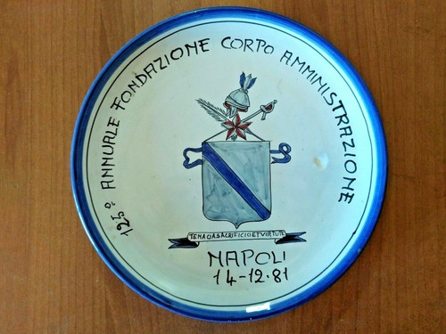 Piatto ceramica avallone - piatto,