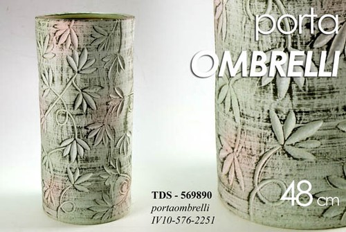Porta ombrelli 50cm ceramica - ombrelli,