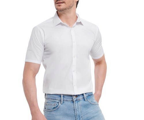 Camicia uomo manica - corta, a