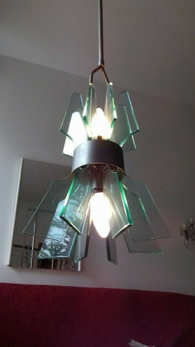 Lampadario vintage verde - vintage, nilo