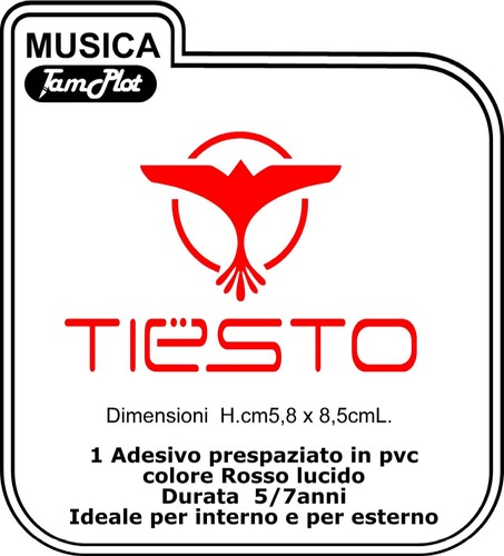 Adesivo con tiesto tuning - tiesto,