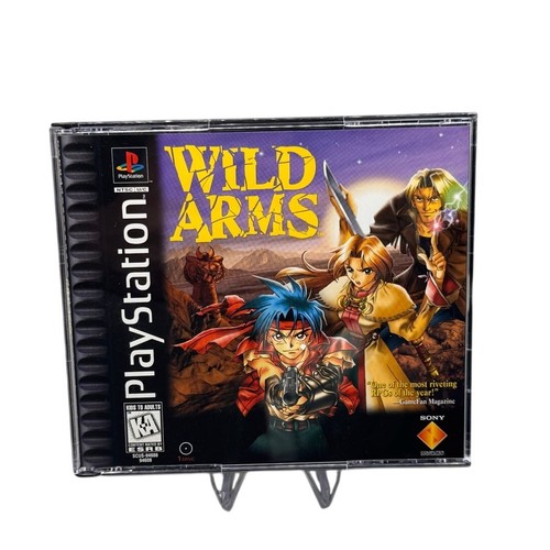 Wild arms sony playstation - arms, ps1