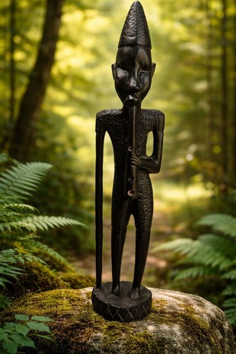 Scultura figura tribale