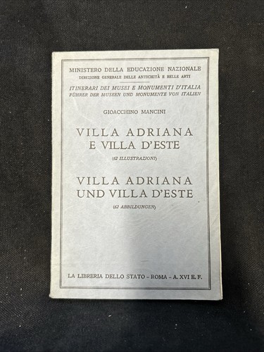Mancini villa adriana e - -,