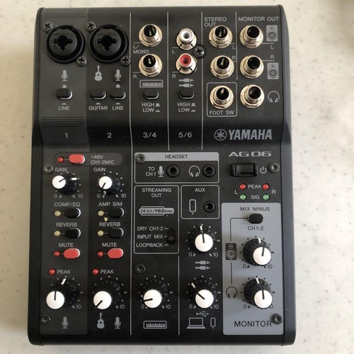 Yamaha ag06mk2 mixer usb - yamaha, b