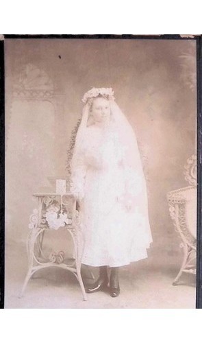Foto cresima 1900 giovane - cresima,