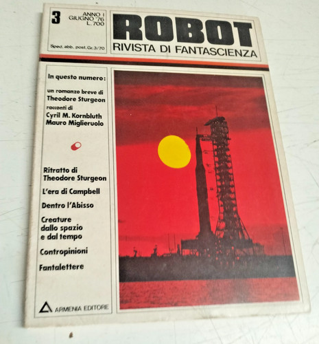 Robot rivista fantascienza - robot,