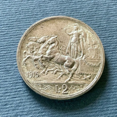 Italia regno lire 1916 - italia, 2
