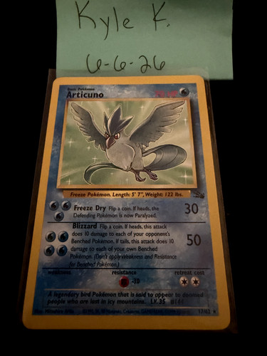 Pokemon tcg articuno - pokemon,