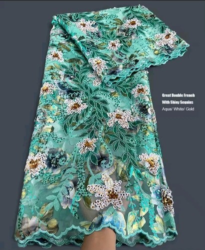 Materiale pizzo francese acqua
