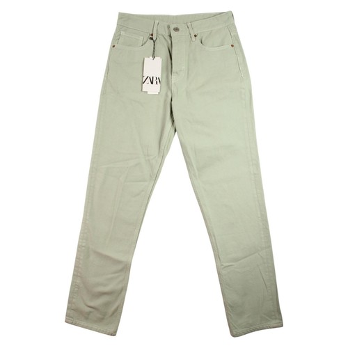 Jeans zara uomo 30x29 verde - uomo,