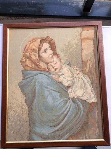 Arazzo madonna con bambino - arazzo,