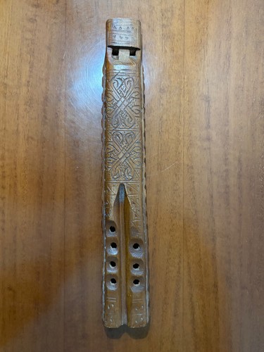 Flauto doppio dvojnice vintage - flauto,