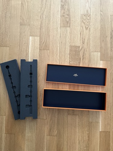 Hermes scatola blu vuota