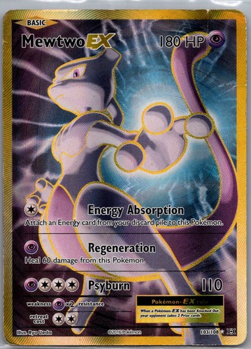Mewtwo holo - mewtwo, art)