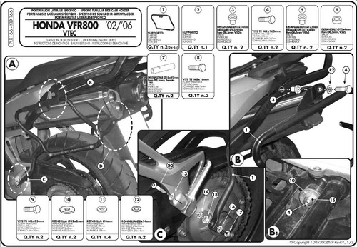 Plx166 givi portavaligie - givi,