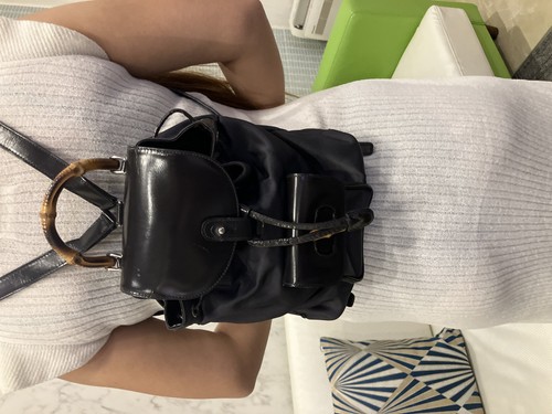 Gucci zaino bambù - gucci,