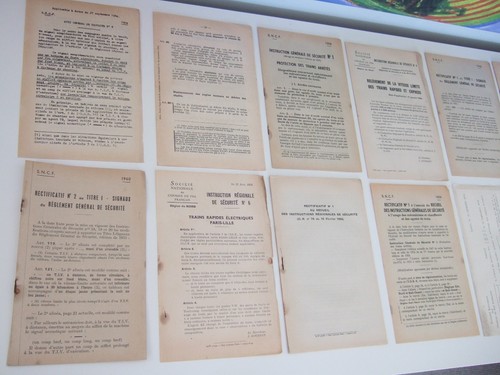 Vintage sncf french - 12,