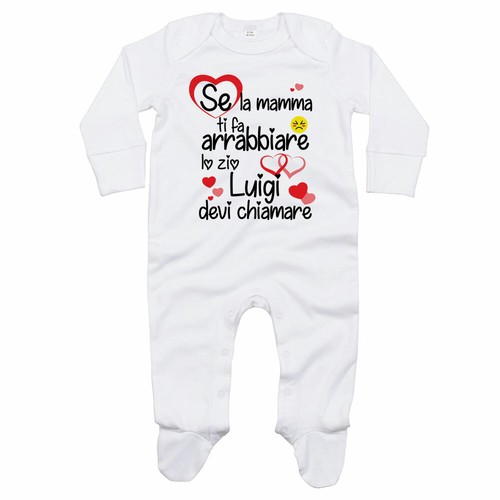 Tutina neonato personalizzata