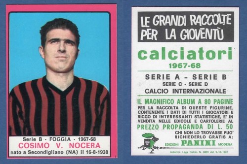 Figurina calciatori panini - figurina,