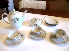 Servizio caffè parz vintage - servizio, parz.