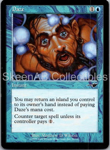 Mtg skeenab daze nemesis - skeenab, mp